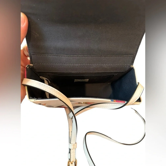 Floral Squared Hand / shoulder Bag - Picture 7 of 9